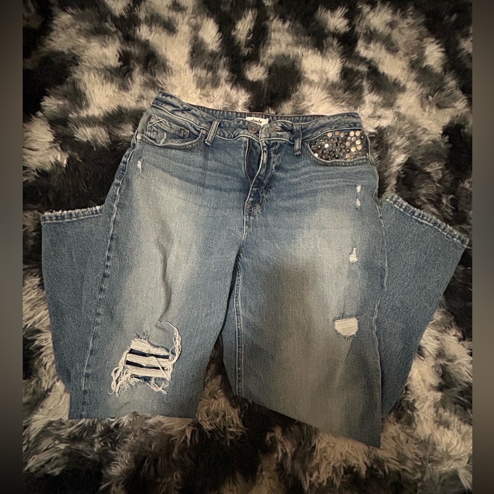 Edgeley curvy straight jeans